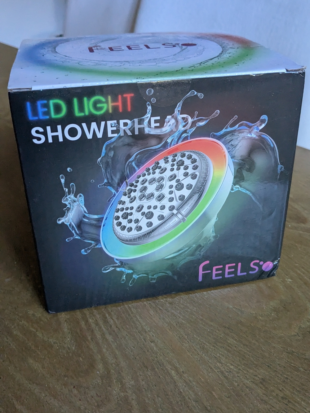New In Box LED Color-Changing Shower Head - Picture 2 of 6